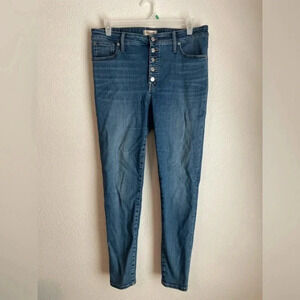 Madewell 9’’ Women’s denim jeans-mid rise skinny size 33T
